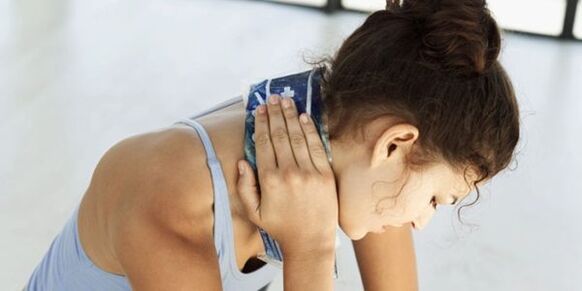 compress the treatment of cervical osteochondros