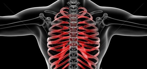 Spinal injury in osteochondrosis